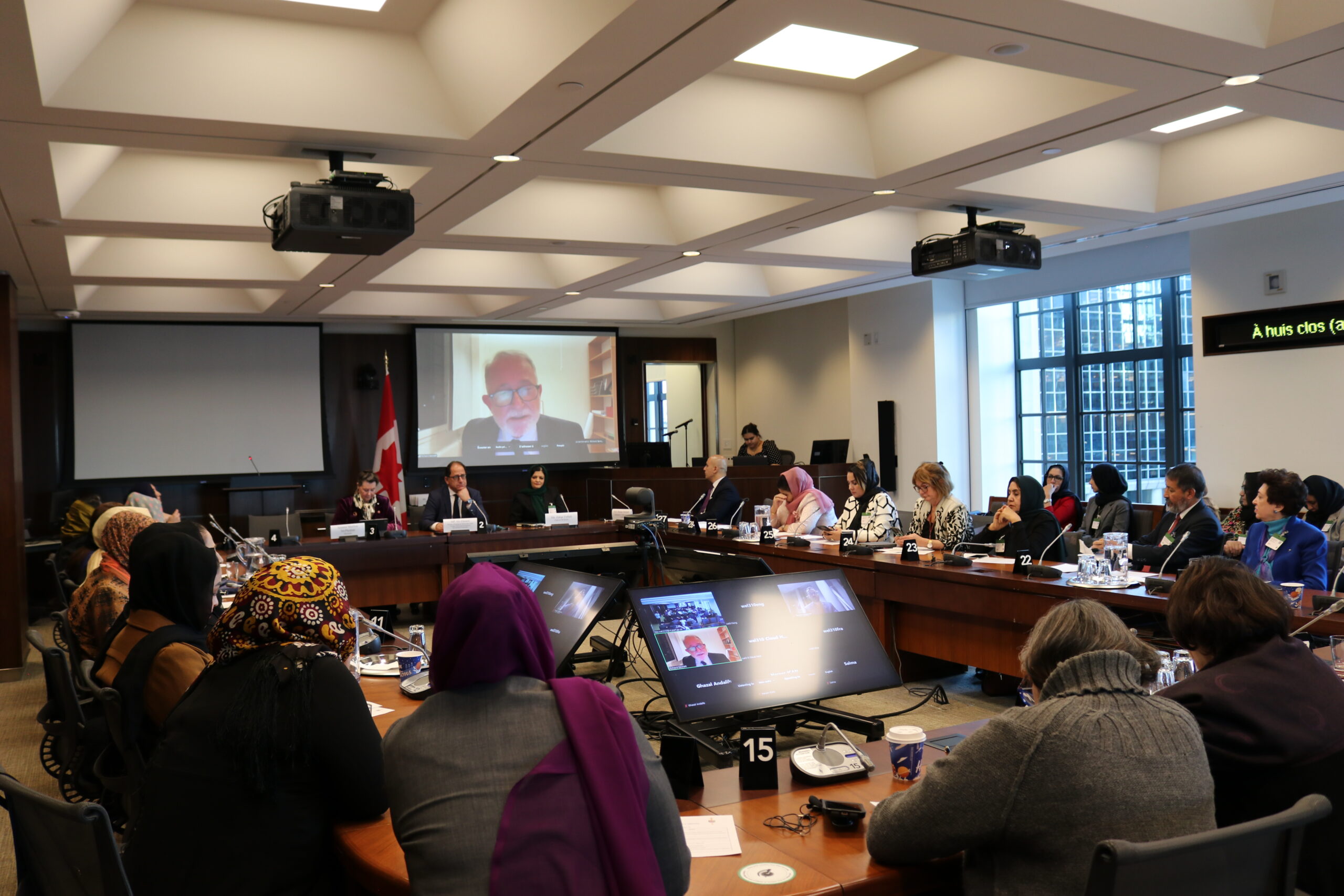 Photo report from WCRAN in the Canadian Parliament